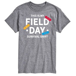 Men's - Instant Message - Field Day Survival Shirt Short Sleeve Graphic T-Shirt - 1 of 4