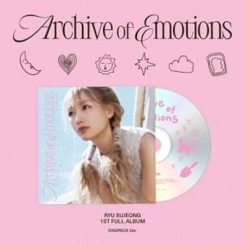 Ryu Su Jeong - Archive Of Emotions - Digipack Version - incl. 120pg Booklet, Polaroid Photocard + Sticker (CD)