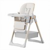 Lycvki Adjustable Baby High Chair 0-6 Years with Safety Belt and Lockable Wheels - 2 of 4