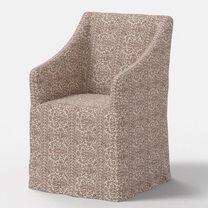 Sloped Arm Slipcovered Dining Chair - Threshold™ - 1 of 4