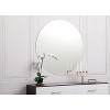 Elegant Lighting Gracin Round Mirror 42 inch Clear - 3 of 4