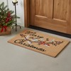 HomeRoots 17" X 29" Natural And Brown Merry Christmas Outdoor Coir Door Mat - 2 of 4
