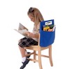 Seat Sack® Large Chair Pocket Classroom Storage Organizer - 17 inch, Blue - 3 of 3