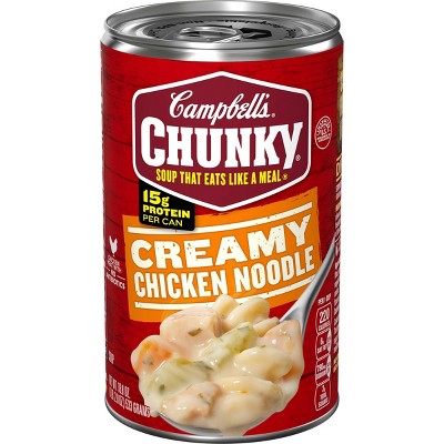 Campbell's Chunky Creamy Chicken Noodle Soup - 18.8oz