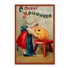 Trademark Fine Art -Vintage Apple Collection 'Halloween Stool Pumpkin' Canvas Art - 2 of 3