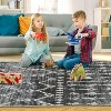 Area Rug Washable Low Pile Rug with Rubber Backing Floor Large Carpet Boho Foldable Rugs for Bedroom Living Room Home Office Playroom - 3 of 4