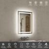 JUJABU 20" x 28" Bathroom Vanity Mirror with 3 Light Colors, Anti-Fog, Shatterproof, Waterproof - 3 of 4