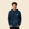 Dalix Ghost Embroidered Washed Hooded Sweatshirt Fleece Soft Cotton Mens - 4 of 4