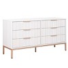 Lylia 6 Drawer Dresser - DRS9604 - Safavieh - 4 of 4