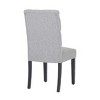 WestinTrends  Upholstered Button Tufted Dining Side Chair (Set of 2) - 4 of 4