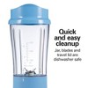 Hamilton Beach Personal Blender with Travel Lid Tranquil Blue 51172 - 4 of 4