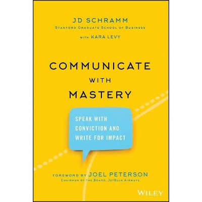 Communicate with Mastery - by  Jd Schramm (Hardcover)