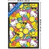 Trends International Hello Kitty: 2016 Fun and Fruity - Sweet Citrus Collage Framed Wall Poster Prints - 3 of 4