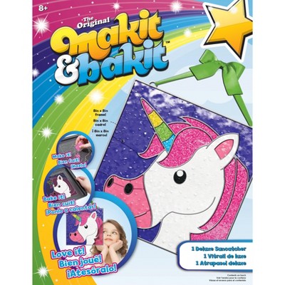 Makit & Bakit Deluxe Suncatcher Kit-Unicorn