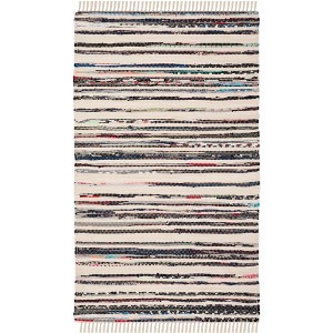 Rag Rug RAR126 Hand Woven Indoor Rugs - Safavieh - 1 of 4
