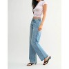 Women's Relaxed Straight Leg Jean - JUST BLACK DENIM - 4 of 4