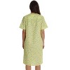 Dreamcrest Short Sleeve Seersucker Duster Housecoat Women Sleepwear 8270-10453-YEL-S - 3 of 3