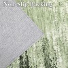 Area Rugs for Living Room Washable Rug Abstract Modern Neutral Large Soft Stain Resistant Non-Slip Mat Carpets for Bedroom Indoor Home Office Carpet - 2 of 4