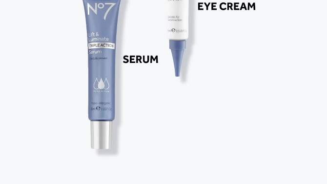 No7 Lift &#38; Luminate Triple Action Day Cream with SPF 30 - 1.69 fl oz, 2 of 10, play video