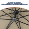 CASAINC 11 FT Square Cantilever Umbrella - 4 of 4