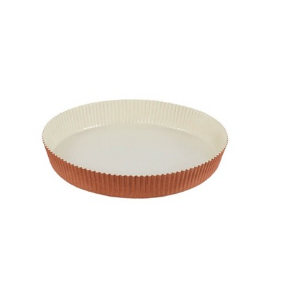 Novacart Optima Round Disposable Paper Baking Mold 7-1/2" Bottom Diameter x 1-1/8" High - Case of 540