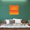 Retro Geometric Sunset by Alisa Galitsyna Unframed Wall Canvas - iCanvas - 3 of 4