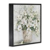 Stupell Industries Farmhouse Poppies Floral Blossom Bouquet Country Bucket Black Framed Giclee Art - 3 of 4