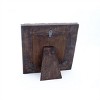 Dark Wood 4 x 4 inch Carved Wood Picture Frame - Foreside Home & Garden - 2 of 4