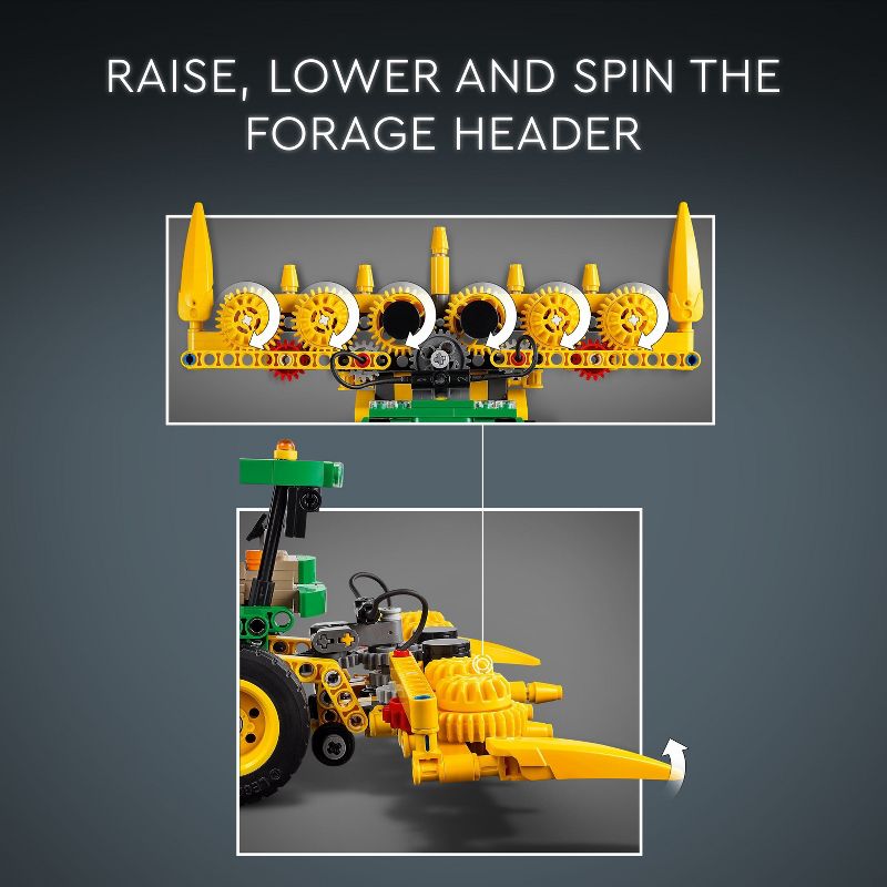 LEGO Technic John Deere 9700 Forage Harvester Farm Toy 42168, 4 of 8