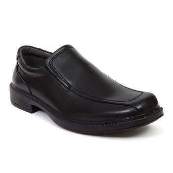 Deer Stags Men's Brooklyn Leather Dress Comfort Loafer - Black - 11 ...