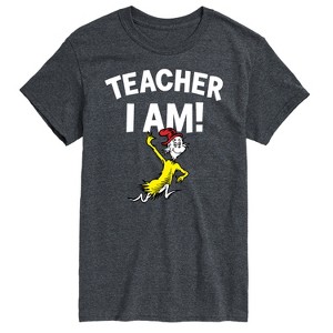 Men's - Dr. Seuss - Teacher I Am Sam I Am Short Sleeve Graphic T-Shirt - 1 of 4