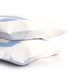Deny Designs Standard April Lane Art Block Blue Monogram G Microfiber Printed Pillow Sham - 3 of 3