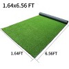 GOTGELIF 20 Inch Low-Maintenance Artificial Grass Turf Lawn Perfect for Pets Play - 3 of 4