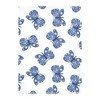 Hudson Baby Baby Girls Cotton Flannel Burp Cloths 12pk, Beautiful Butterfly, One Size - 3 of 4