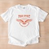 Simply Sage Market Free Spirit Distressed Eagle Garment Dyed Tee - 3 of 4