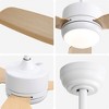 BestParts 42" Ceiling Fan with Lights - Energy-Saving Remote Control, 3-Color LED, ETL Certified - 4 of 4
