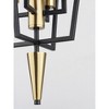 Maxim Lighting Wings 4 - Light Pendant in  Black/Satin Brass - 4 of 4