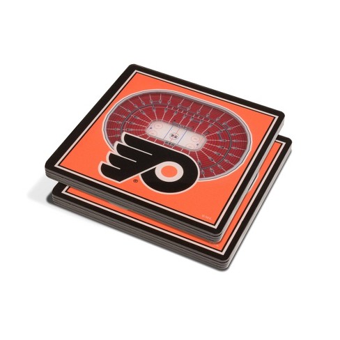 Nhl Philadelphia Flyers 3d Stadium View Coaster : Target