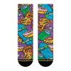 MERGE4 Slogan Fun Day Pizza, Skateboard, Donut Crew Sock - 2 of 4