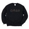 Simply Sage Market Embroidered Fall Icons Sweatshirt - 2 of 4
