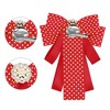 INSPIRE CHIC Women's Shirt Decoration Polka Dots Bow Ties Ribbon Brooch Pin 1 Pc - 3 of 4