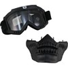 2 Pairs of Birdz Eyewear SKULLBIRD Safety Goggles with Clear, Yellow Lenses - 2 of 4