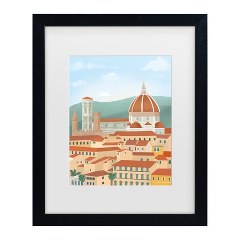 Trademark Fine Art - Petra Lizde  Florence Matted Framed Art - image 1 of 4