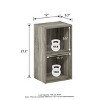HOMLUX 2-Cube Bookcase Floor Open Wooden Storage Bookshelf Toy Organizer, Multiple Colors - 3 of 4