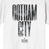 Batman Caped Crusader Gotham City Adult White Crew Neck Short Sleeve T-shirt - 2 of 3