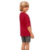 City Threads Boys Soft Organic Cotton Jersey Short Sleeve Henley Tee - USA-Made - 3 of 4