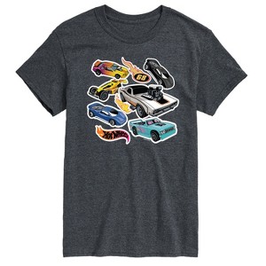 Men's - Hot Wheels - Stickers Short Sleeve Graphic T-Shirt - 1 of 4