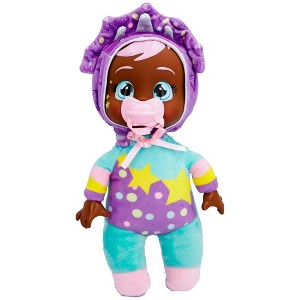 Cry Babies 9'' Tiny Cuddles Talents Phoebe the Dino Baby Doll with Gymnastic Themed Outfit - 1 of 4