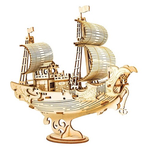 Diy 3d Puzzle - Japanese Diplomatic Ship - 91pcs : Target