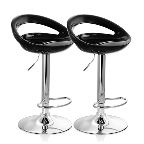 Retro chrome bar discount stools